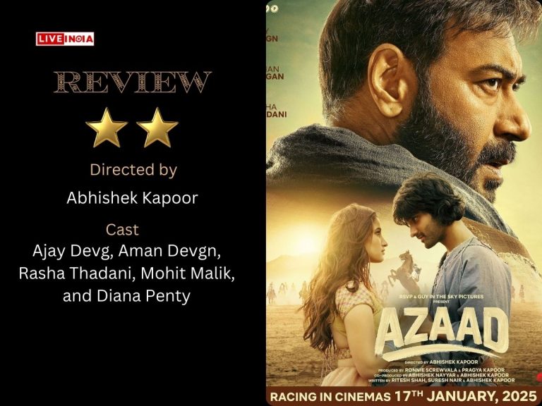 Azaad Movie Review: A Tale of Raw Debuts, a Star Horse, and a Slow Gallop