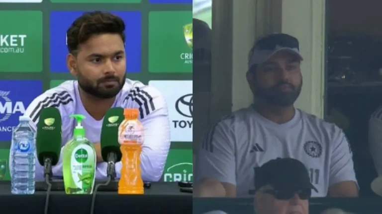 Pant Calls It An “Emotional Decision” On Rohit Being Rested For SCG Test