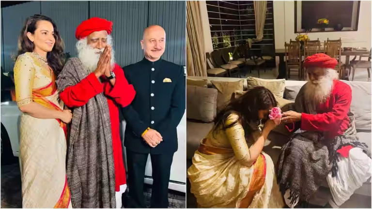 Spiritual Leader Sadhguru Calls Kangana Ranaut's 'Emergency' "Important Film For Youth" As He Attends Screening Of The Film