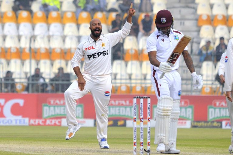 Sajid Khan’s Nine-Wicket Haul Propel Pakistan To Win over West Indies In 1st Test