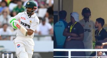 Shan Masood “Baffled” By Hawkeye Trajectory Following His LBW Dismissal Against SA