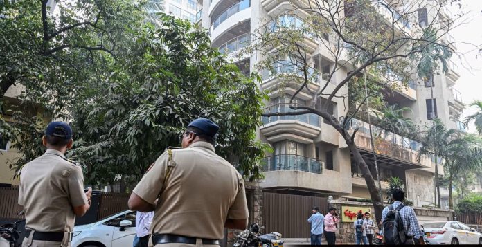 Mumbai Police's Crime Branch Officials Arrive At Saif Ali Khan's Residence