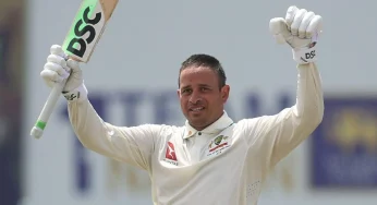 Usman Khawaja Scores Double Maiden Century Against Sri Lanka At Galle