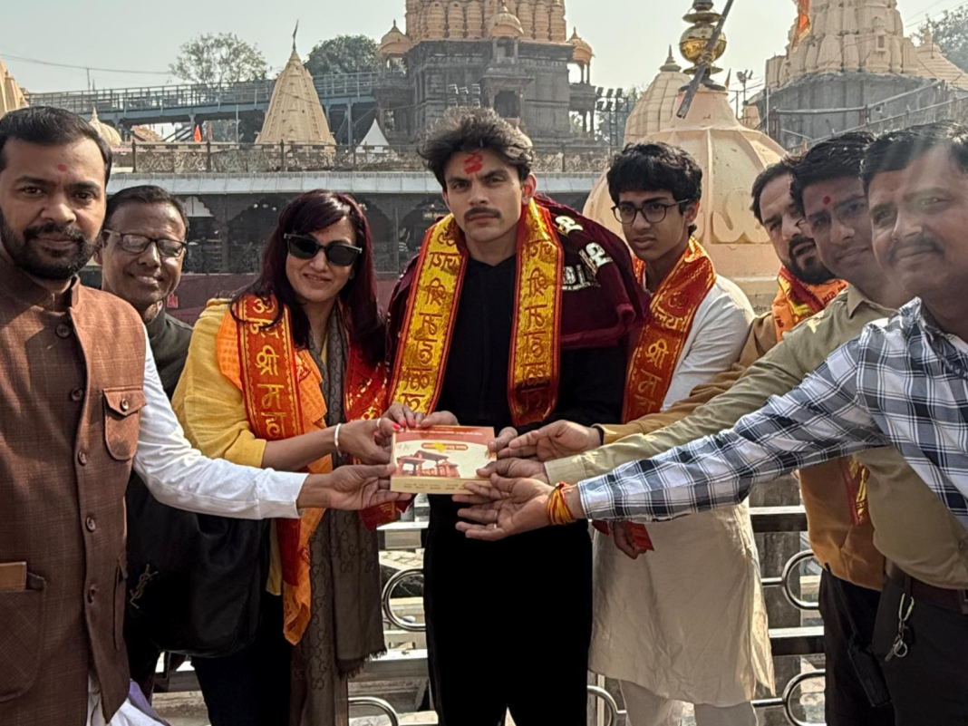 Veer Pahariya Reaches Mahakaleshwar Temple To Seek Blessings