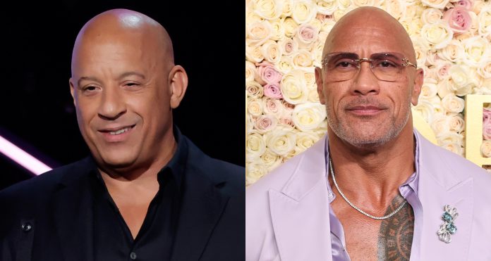 Vin Diesel Says 'Hey' To Dwayne Johnson Amid Years-Long Feud At Golden Globes 2025