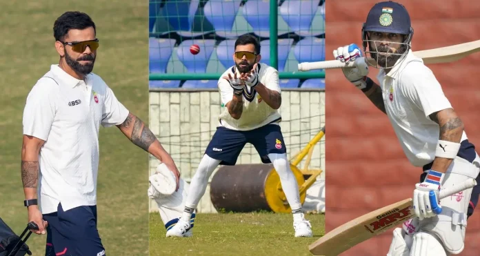 Virat Kohli Toils In Nets As He Gears Up For Ranji Trophy Clash