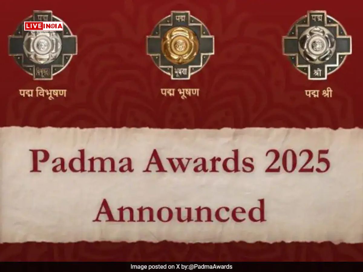 Padma Awards 2025: Honouring Trailblazers Across Fields-Full List
