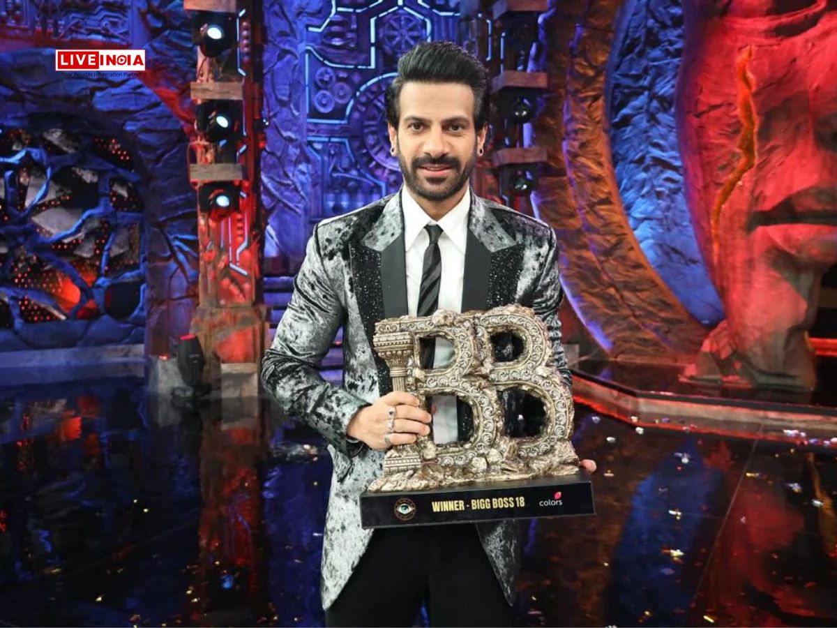 Bigg Boss 18: Karan Veer Mehra Lifts the Trophy, Defeats Vivian Dsena to Win Rs 50 Lakh Prize