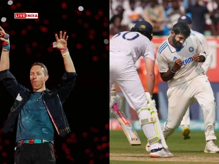 “This Made Me Smile”: Jasprit Bumrah Reacts to Coldplay’s Special Tribute in India-Watch