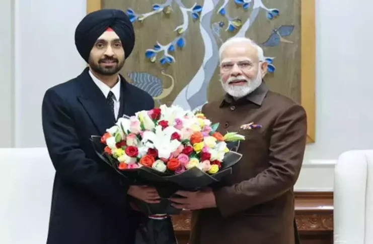 Diljit Dosanjh Meets PM Modi, See Pictures