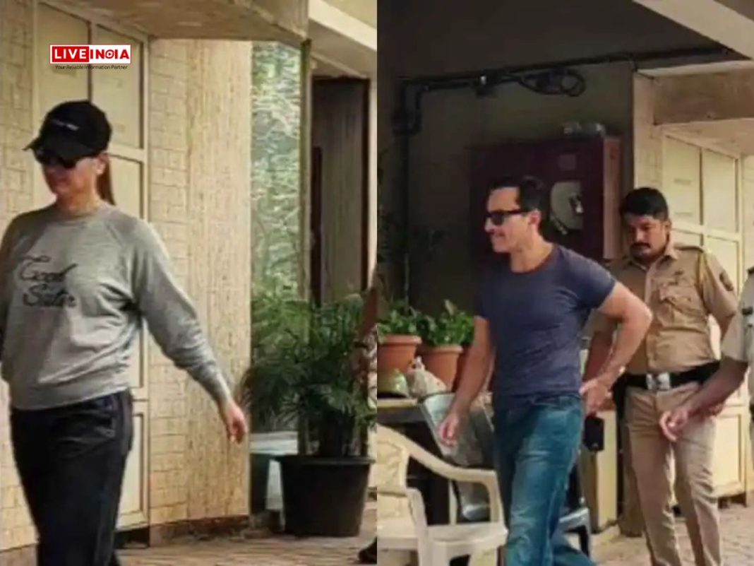 Saif Ali Khan and Kareena Kapoor Make First Public Appearance with Tight Security After Bandra Attack