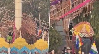 Tragedy in UP: Platform Collapse at Religious Event Leaves 6 Dead, 50 Injured