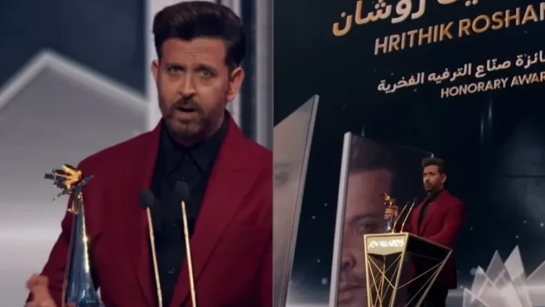 Hrithik Roshan Bags Global Achievement Award At Joy Awards 2025
