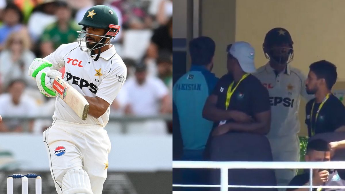 Shan Masood "Baffled" By Hawkeye Trajectory Following His LBW Dismissal Against SA
