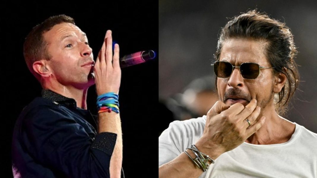 See Shah Rukh Khan's Adorable Reaction To Chris Martin's Shoutout At Coldplay Concert