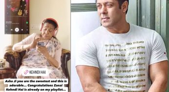 Salman Khan Praises Asha Bhosle & Granddaughter Zanai Bhosle’s New Song ‘Kehndi Hai’