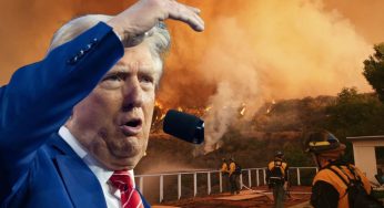 Trump Slams Handling of Los Angeles Wildfires, Calls Officials “Incompetent”