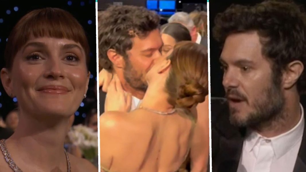 Adam Brody Bags Best Actor In A Comedy Series At 2025 Critics Choice Awards, Celebrates Win With A Steamy Kiss