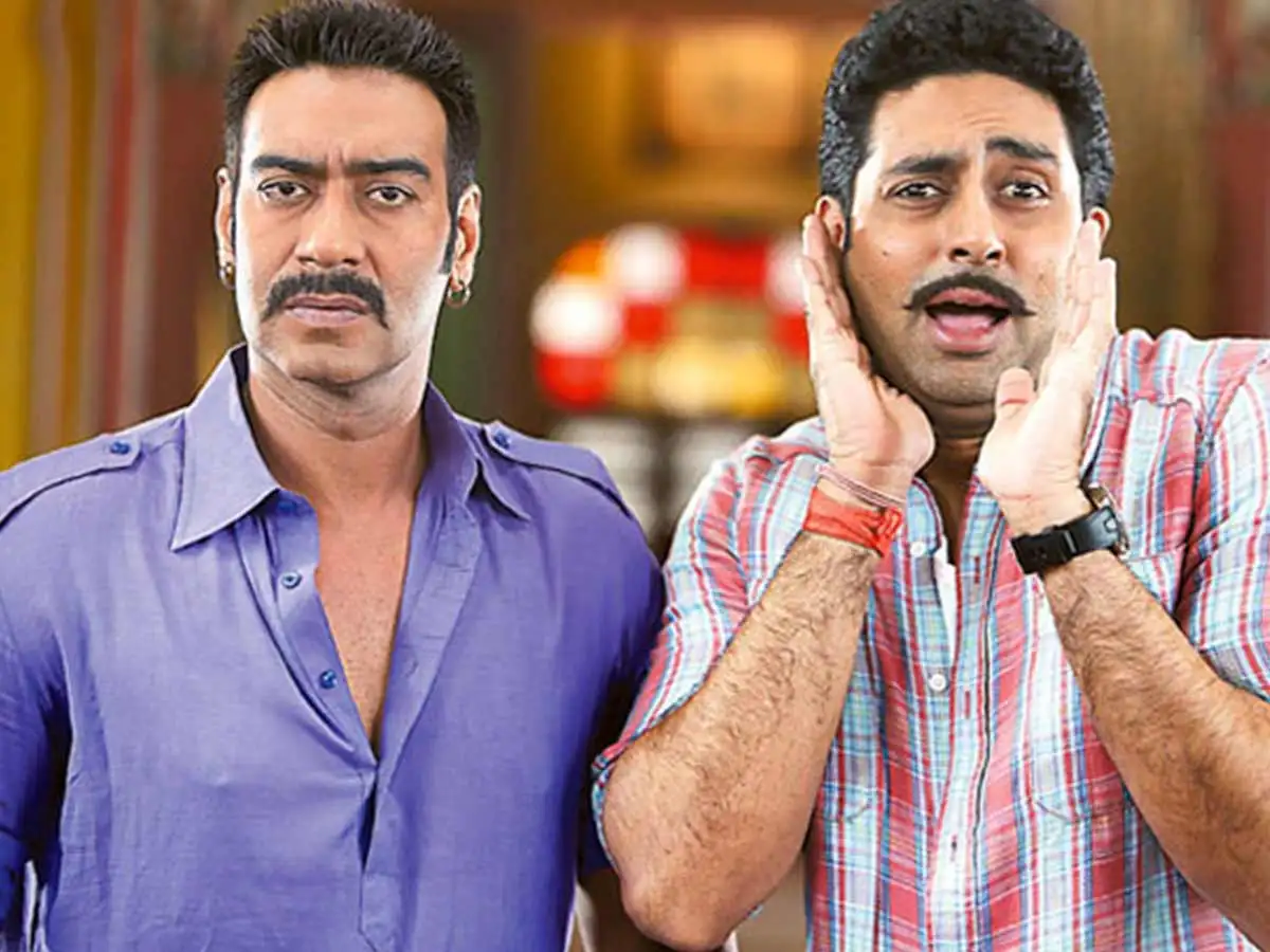 Ajay Devgn Shares Playful Birthday Wish For Abhishek Bachchan