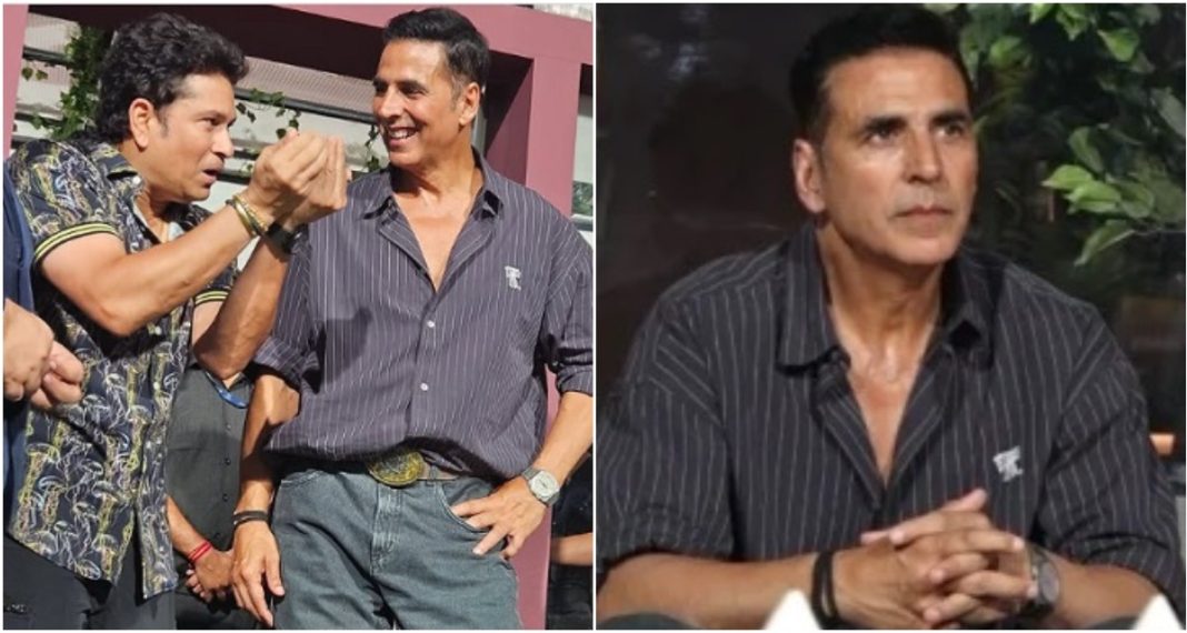 Akshay Kumar Shares Candid Picture With Sachin Tendulkar