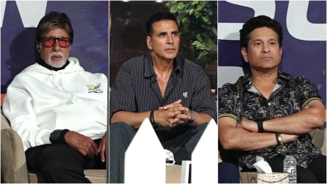 Amitabh Bachchan, Sachin Tendulkar Attended ISPL Season 2 Finale, Akshay Kumar Cheers For His Team With His Daughter