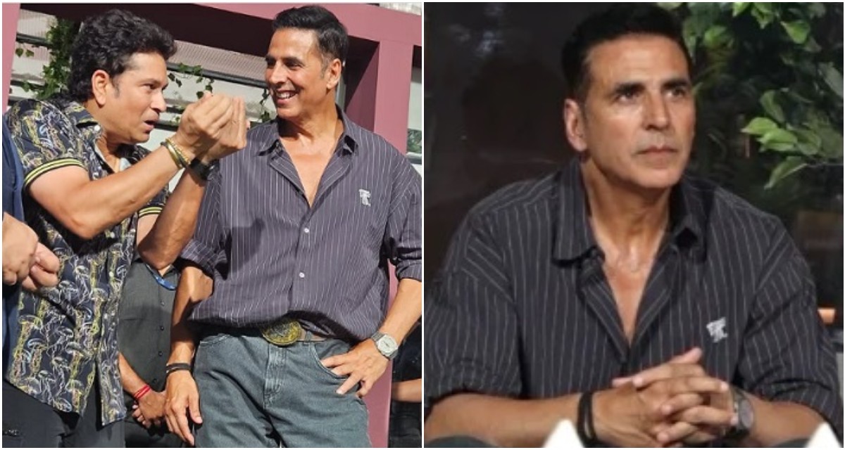 Akshay Kumar Shares Candid Picture With Sachin Tendulkar
