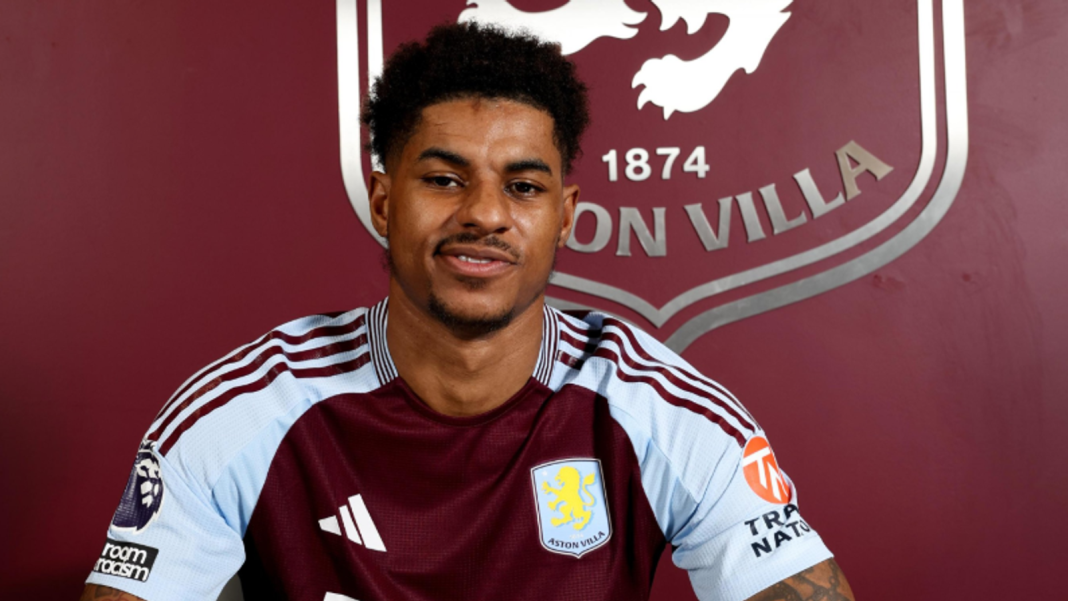 Marcus Rashford Move From Manchester United To Aston Villa On Loan Deal