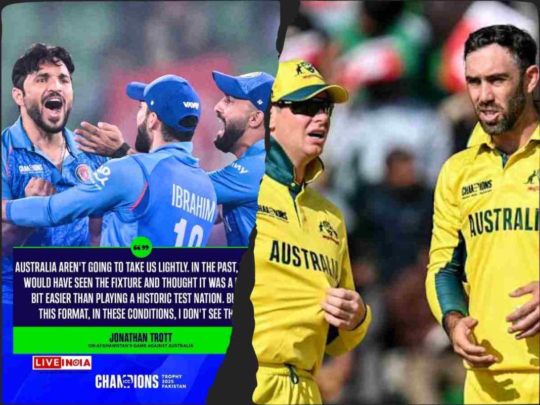 Afghanistan and Australia Battle for Champions Trophy Semi-Final Spot