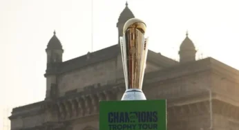 ICC Men’s Champions Trophy 2025 Trophy Tour Concludes With India Tour