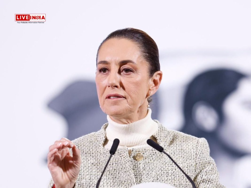 Mexico’s President Sheinbaum Rejects Trump’s Accusations, Calls for Dialogue Over Tariffs and Drug Trafficking