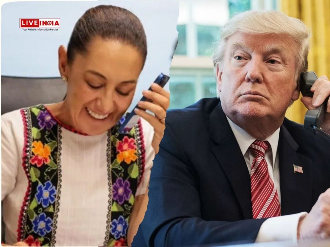 Trump Agrees to Pause Tariffs on Mexico for a Month After Talks with President Sheinbaum