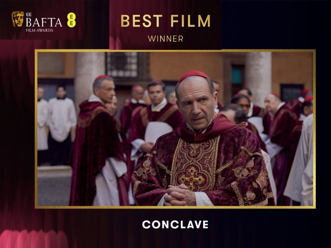 ‘Conclave’ Wins Outstanding British Film at BAFTA 2025