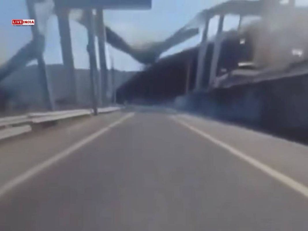 Dramatic Video Shows Bridge Collapse In South Korea, 2 Killed