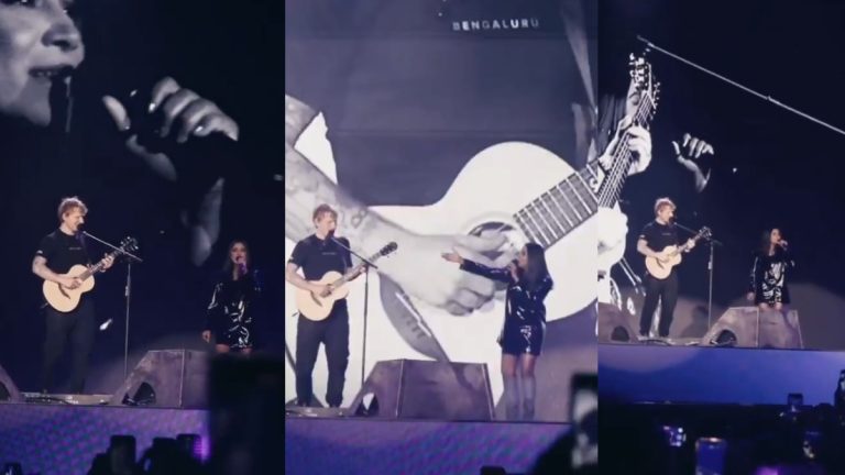 Ed Sheeran Delivers Memorable Performance In Bengaluru, Teams Up With Shilpa Rao For Telugu Song 'Chuttamalle'