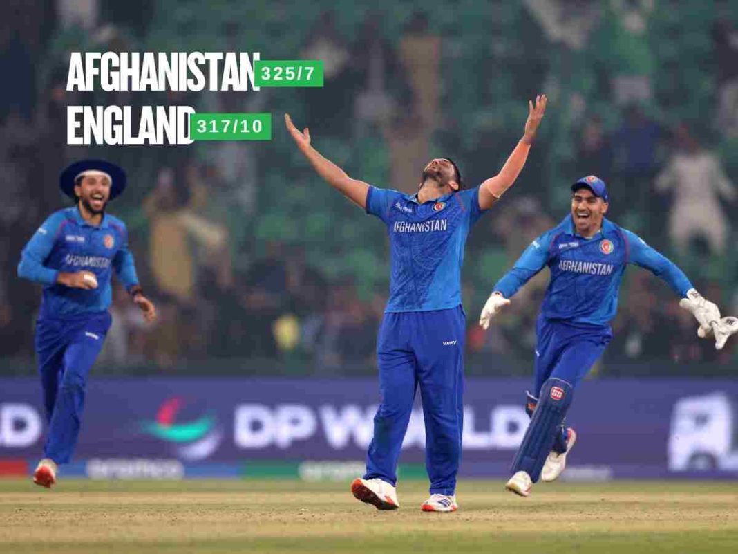 Afghanistan’s Stunning Win Over England Sets Up a Three-Way Race to the Semi-Finals in Group B