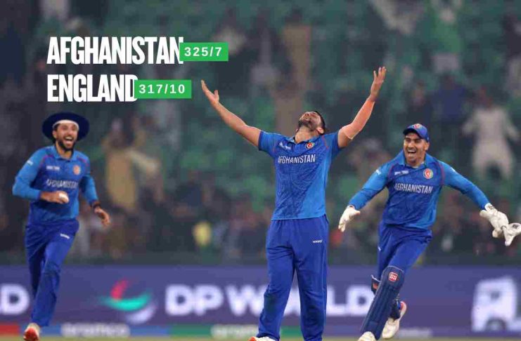 Afghanistan’s Stunning Win Over England Sets Up a Three-Way Race to the Semi-Finals in Group B