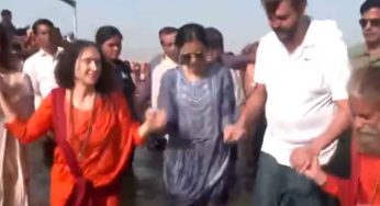 Isha Ambani Visits Maha Kumbh, Offers Prayers At Triveni Sangam