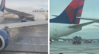 Another Plane Collision in U.S.:Japan Airlines and Delta Plane Collide at Seattle Airport- Watch
