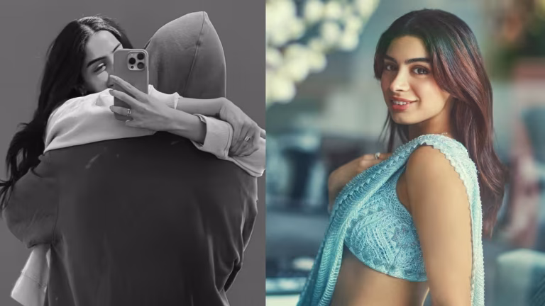 Khushi Kapoor Shares Pictures With Mystery Man