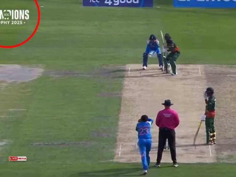 Champions Trophy: Pakistan’s Name Missing from Logo During India vs Bangladesh Match—ICC Responds