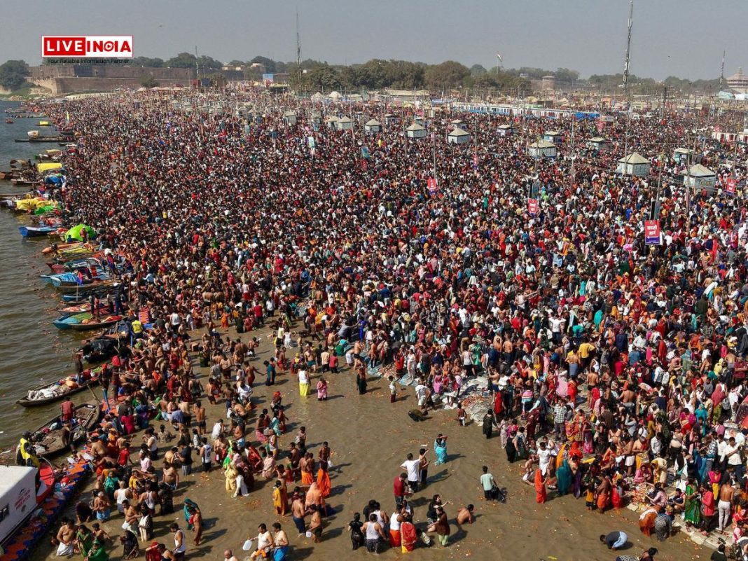 Mahakumbh 2025: Over 410 Million Devotees Take Holy Dip at Triveni Sangam