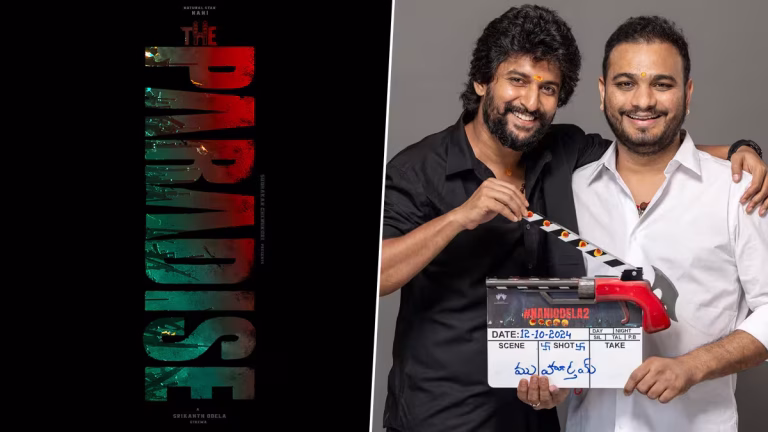 Nani Team Up With Anirudh Ravichander For 'The Paradise'