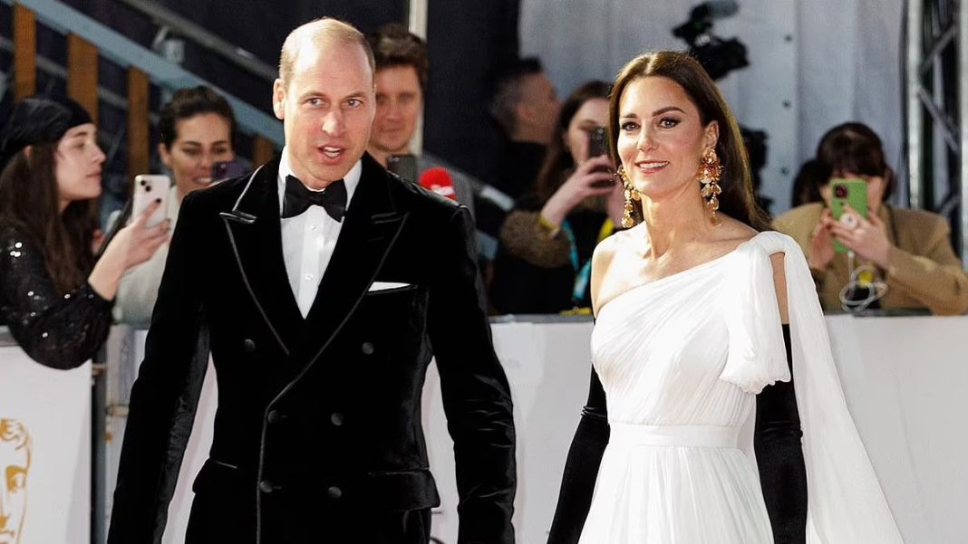 Prince William, Kate Middleton To Skip 2025 BAFTA Awards