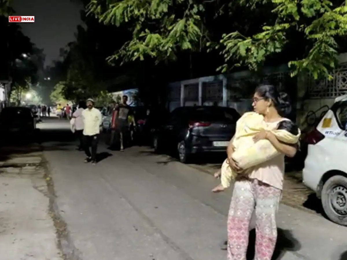 Watch How Delhi Shook Early This Morning