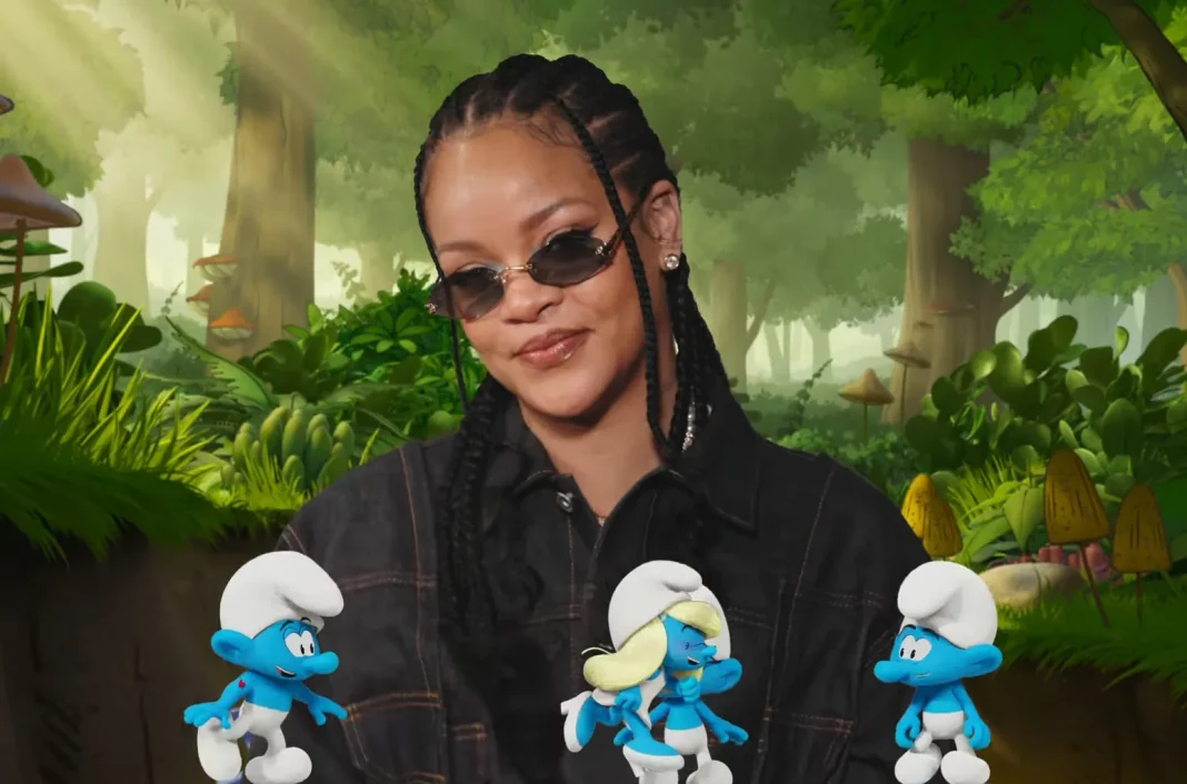 Rihanna Voices Smurfette In 'Smurfs' Movie, Trailer Released