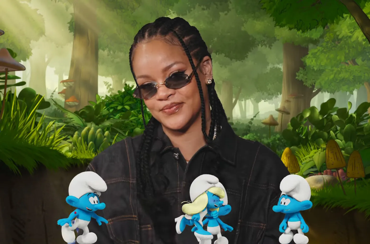 Rihanna Voices Smurfette In 'Smurfs' Movie, Trailer Released