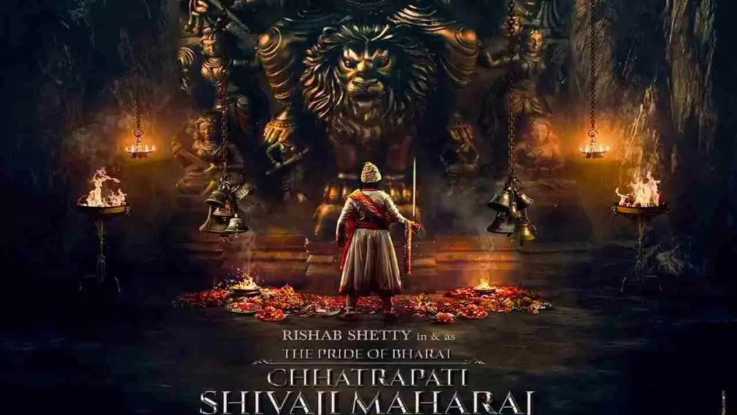Rishab Shetty Unveils First Look As Chhatrapati Shivaji Maharaj In 'The Pride Of Bharat'