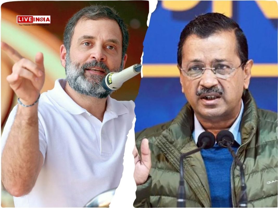 Delhi Polls: Rahul Gandhi Slams Kejriwal Over ‘Liquor Scam’