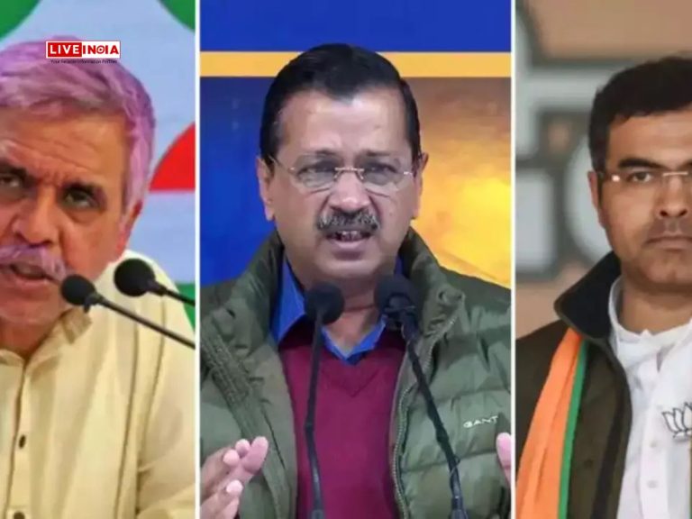 Delhi Election Results 2025: BJP Leads Early Trends; AAP All 3 Big Guns Trail