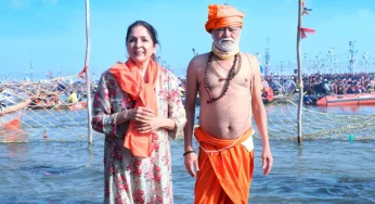 Sanjay Mishra Visits Maha Kumbh In Prayagraj